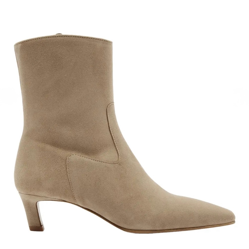 Alohas Nash 50 Beige Suede Ankle Boots 37=7